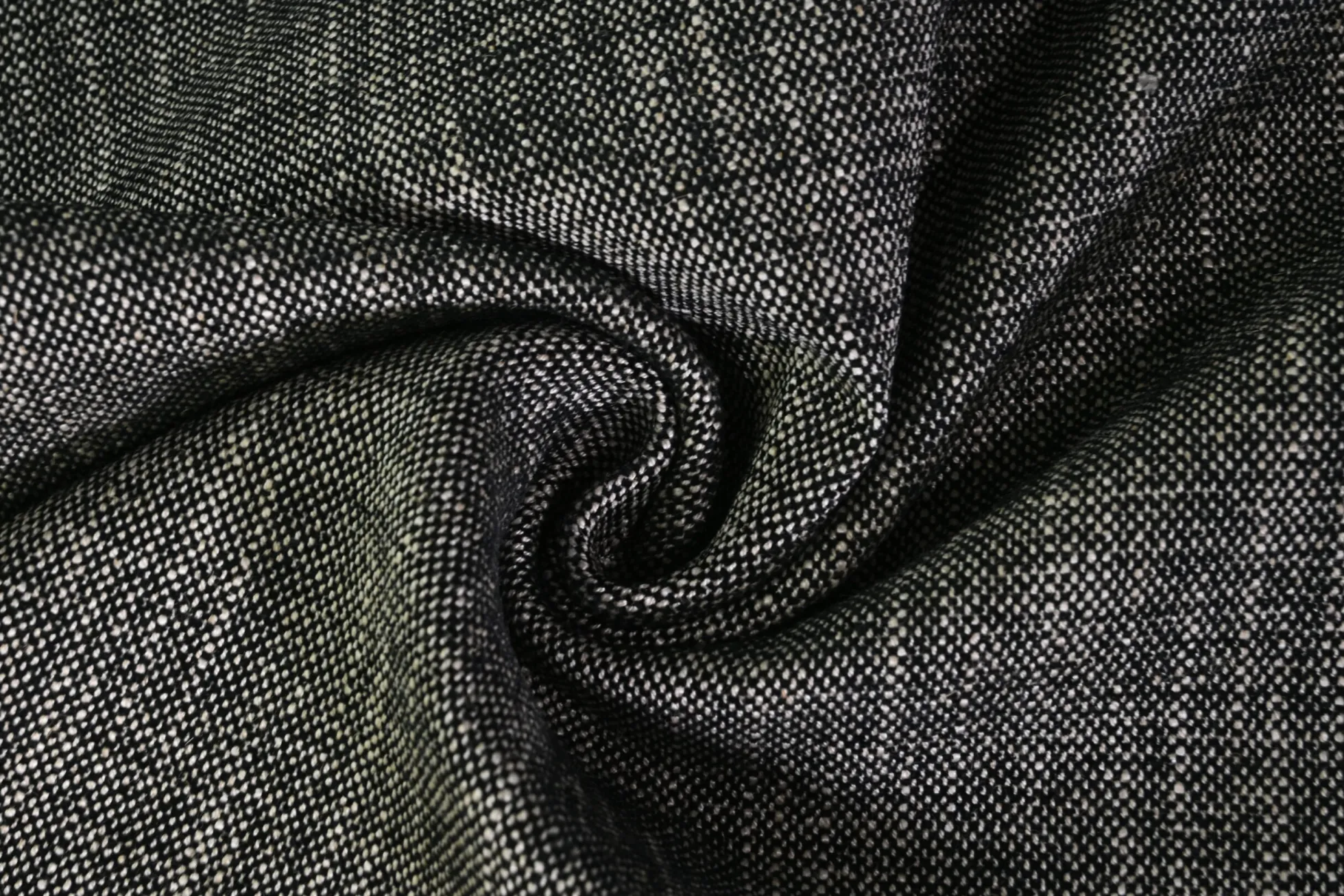 Meubelstof / Outdoor – Black melange