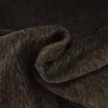 Meubelstof / Outdoor – Dark brown velours look