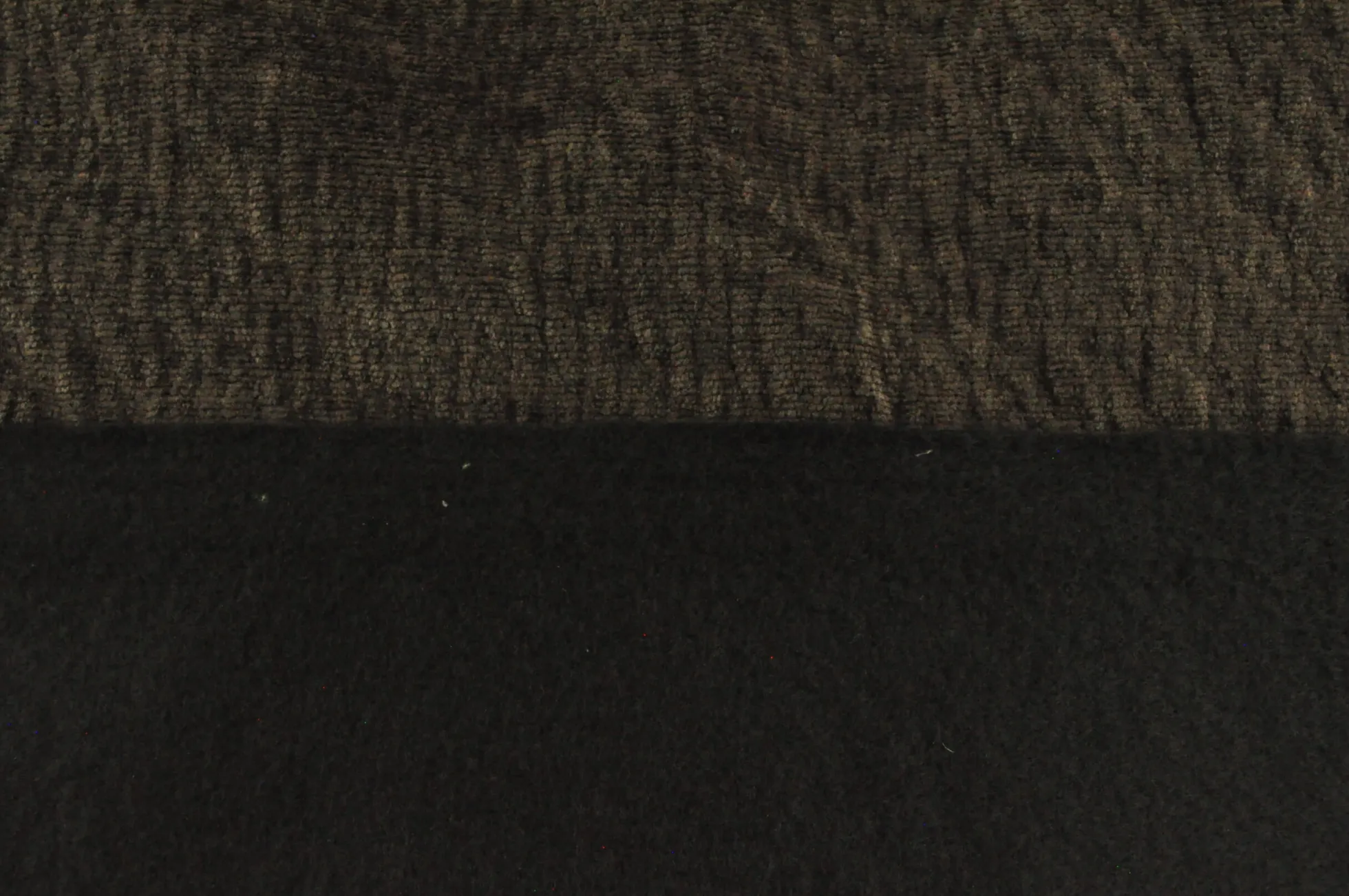 Meubelstof / Outdoor – Dark brown velours look