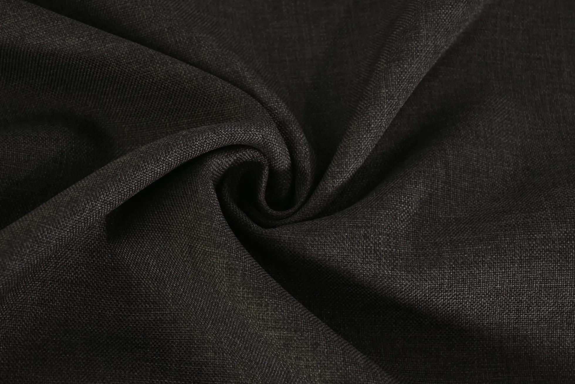 Meubelstof / outdoor – Espresso linnenlook