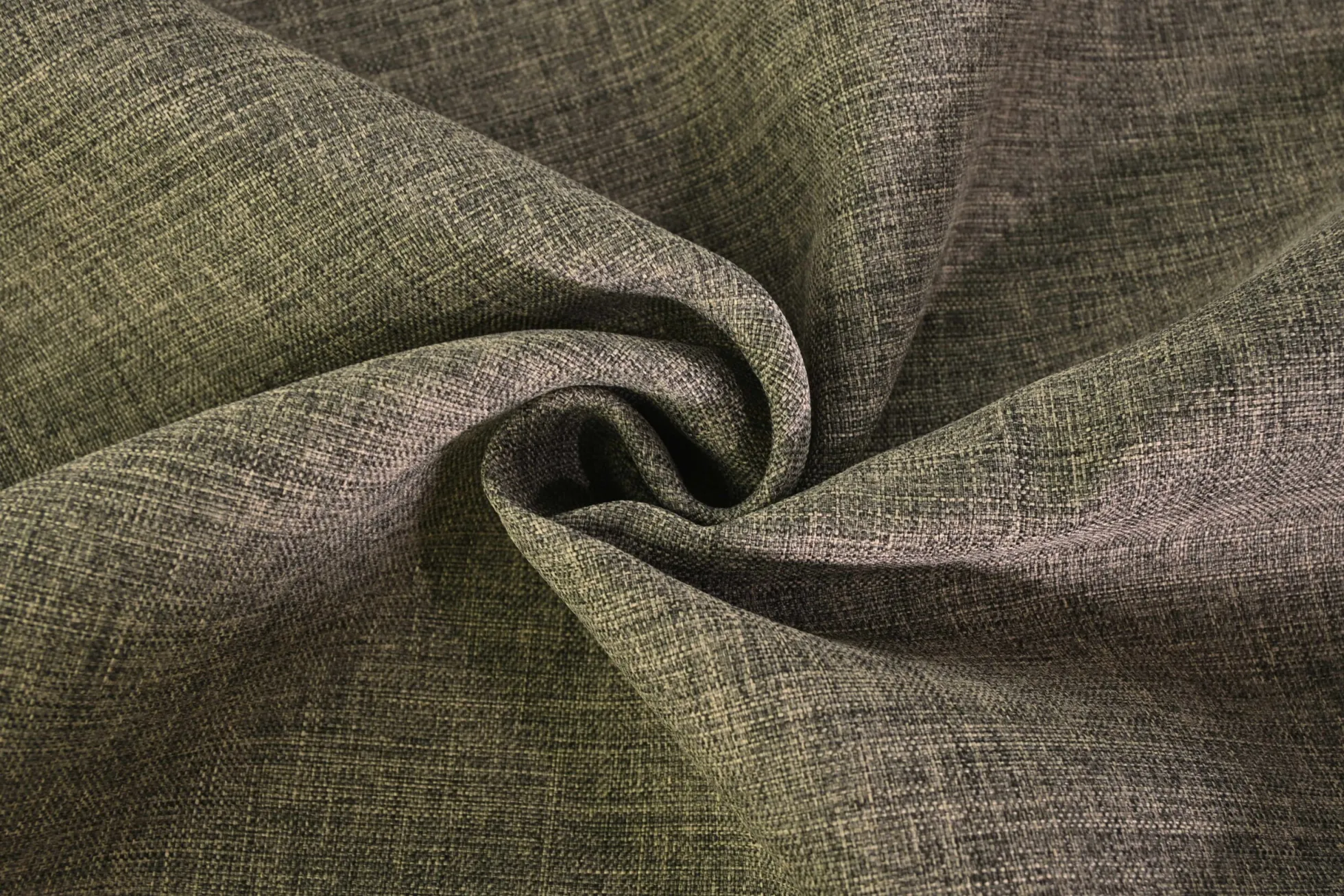 Meubelstof / Outdoor- Kaki melange