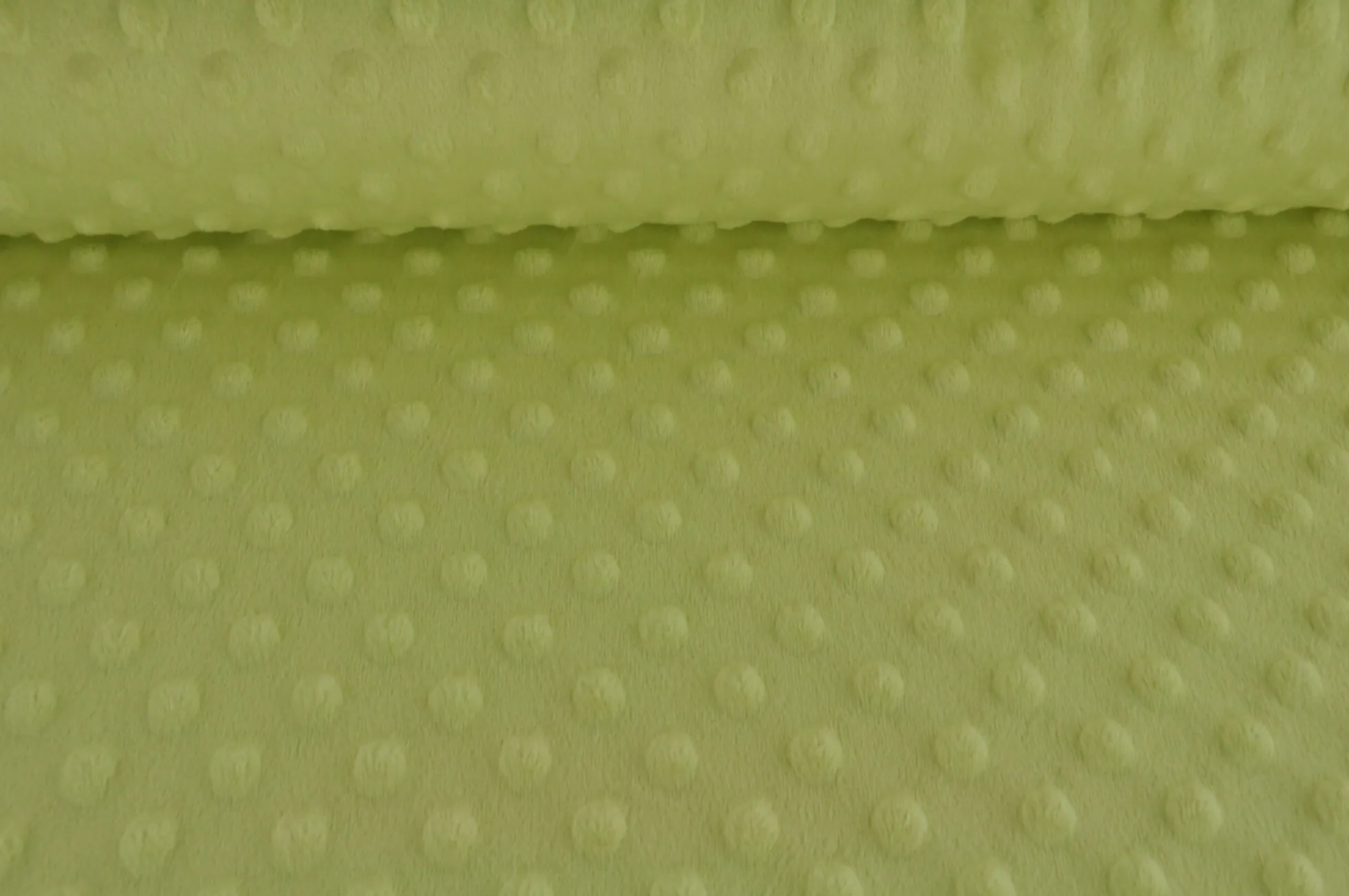 Minky fleece – Zacht geel