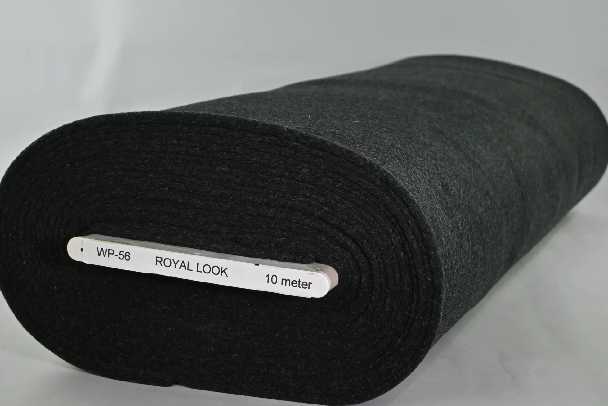 Mohair mantelwol – Donker antraciet deluxe