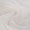 Organza crinkle – Gebroken wit met babyroze gloed