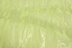 Organza crinkle – Limegroen