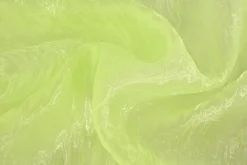 Organza crinkle – Limegroen