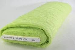 Organza crinkle – Limegroen