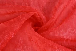Organza crinkle – Rood