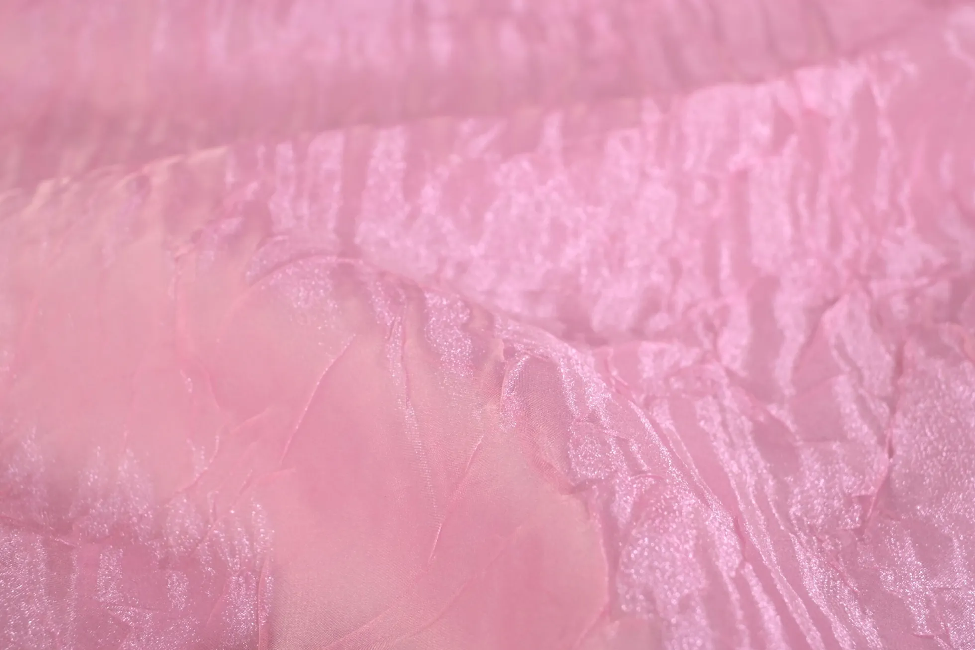 Organza crinkle – Roze