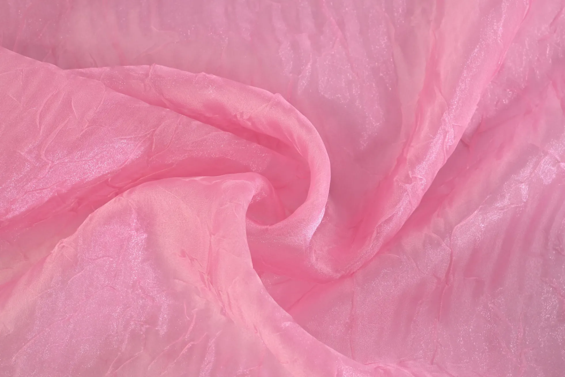 Organza crinkle – Roze