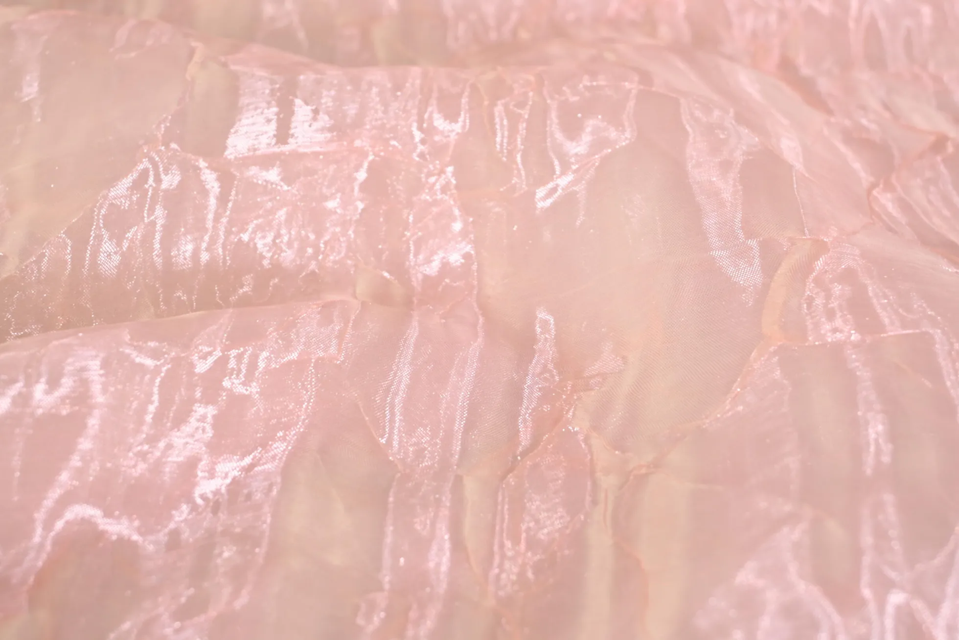 Organza crinkle – Zalmroze