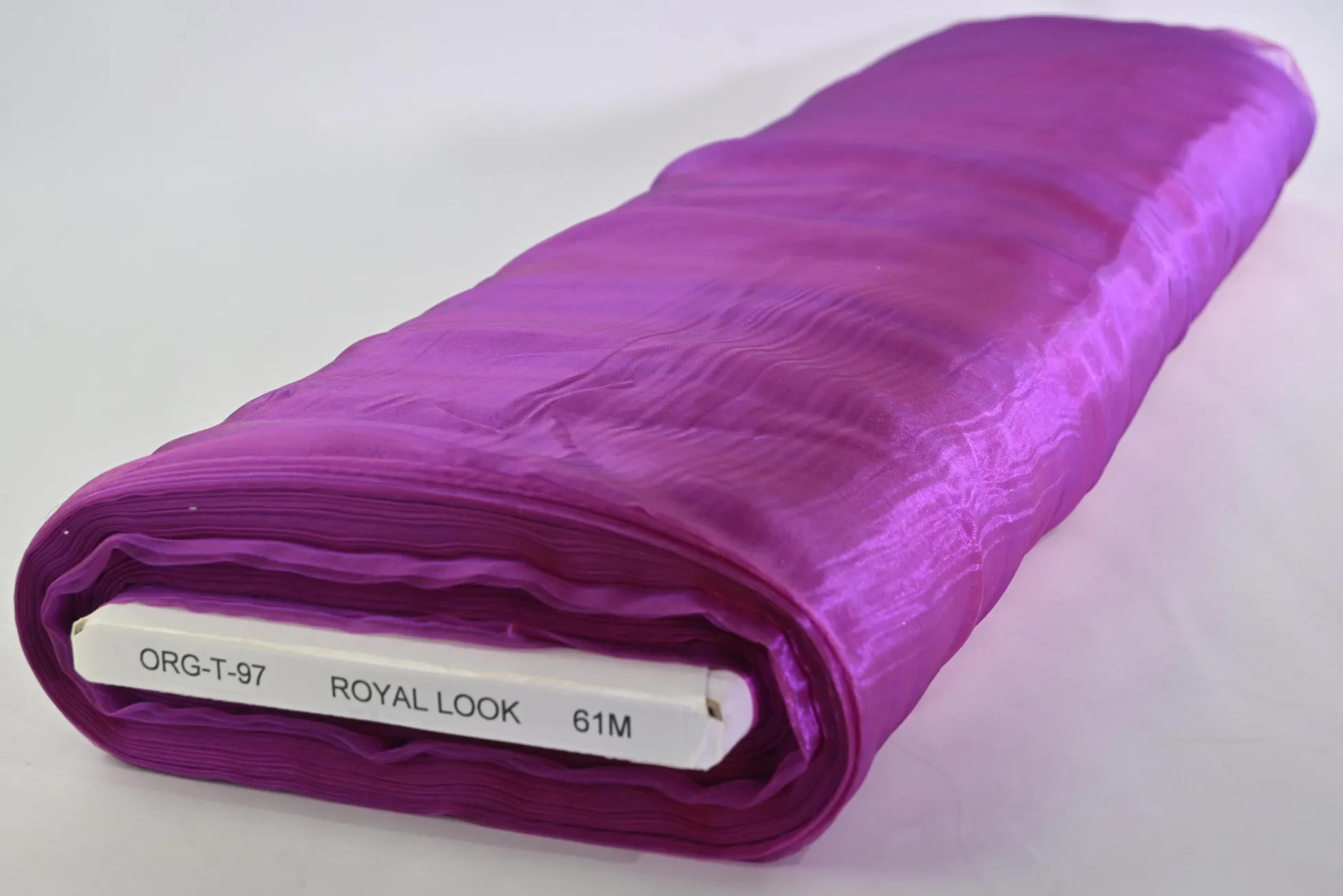 Organza two-tone – Cassis met paars