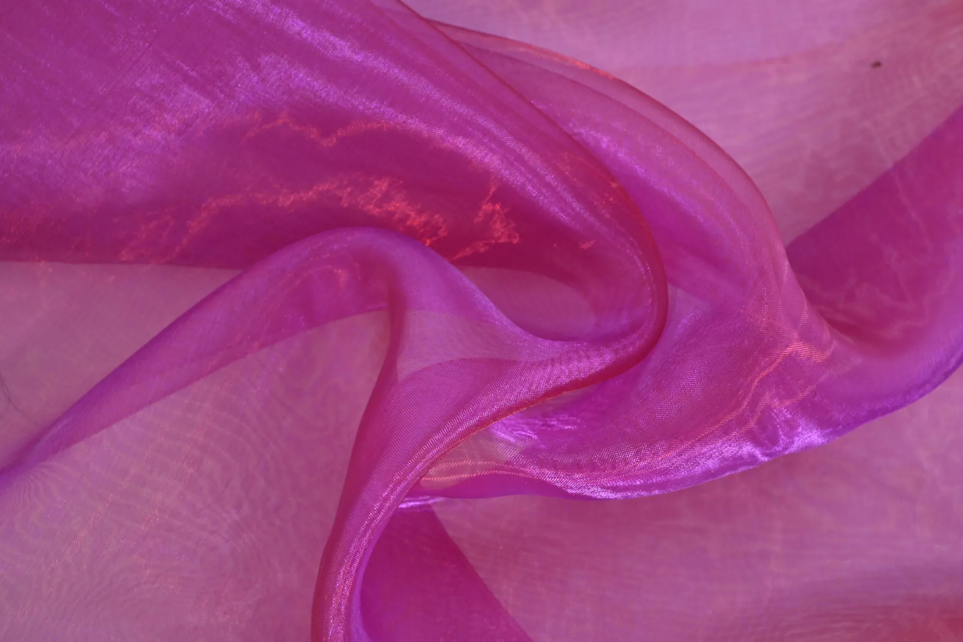 Organza two-tone – Cassis met paars