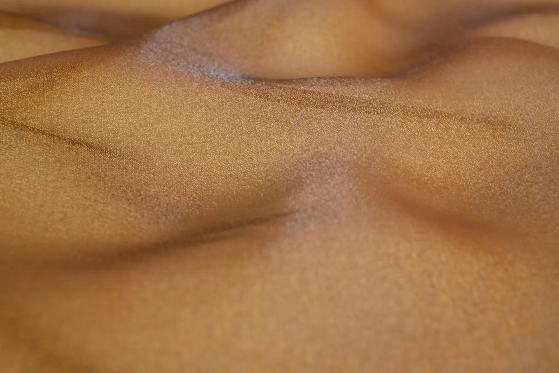 Organza two-tone crêpe – Cognac