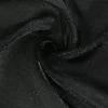 Organza two-tone crêpe – Zwart