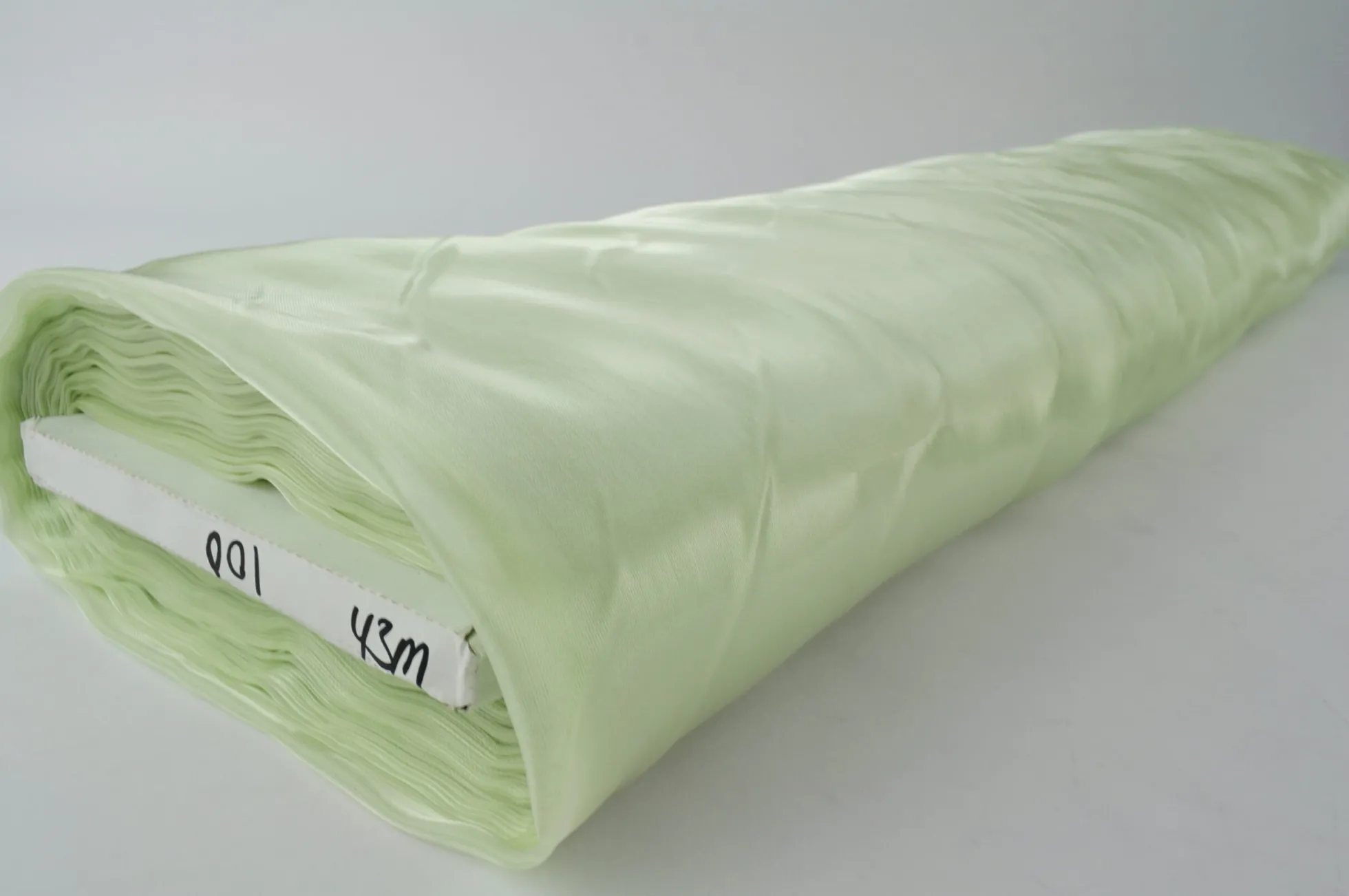 Organza two-tone – Licht limegroen