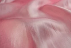 Organza two-tone – Wijnrood met zilver