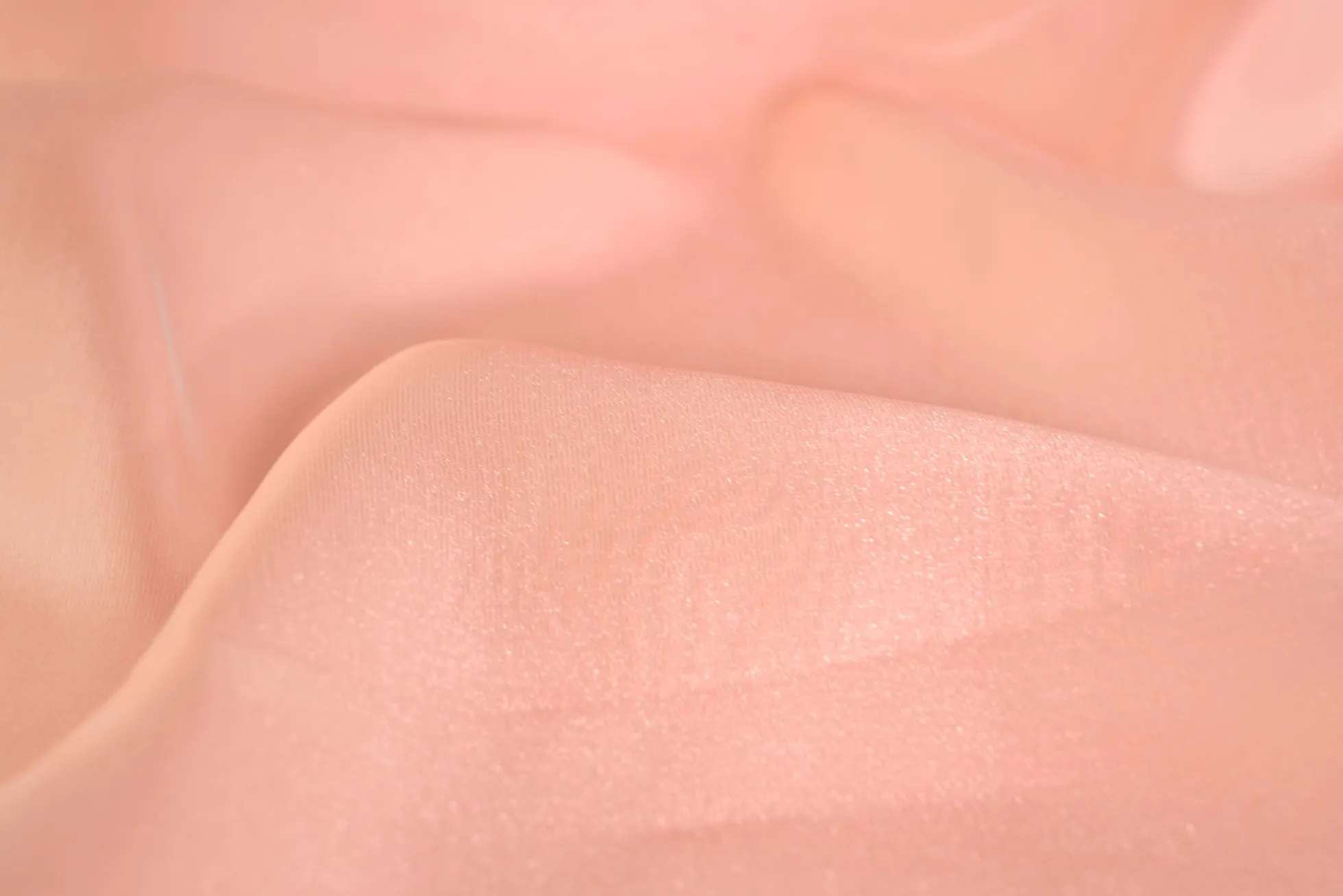 Organza two-tone – Zalm met zilver