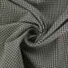 Pantalonstof – Donker navy, oudroze en wit geruit