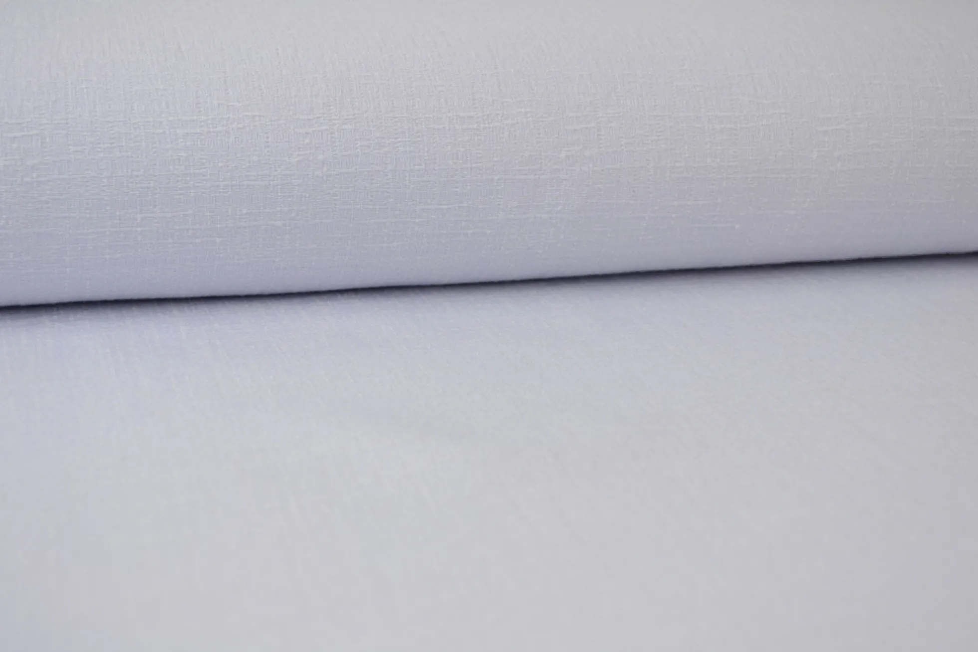 Pantalonstof – Wit melange met linnen – Rol 15m x 140cm