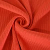 Rib jersey – Donker oranje