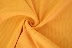 Rib Jersey – Licht okergeel