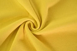 Rib jersey – Licht okergeel