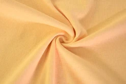 Rib Jersey – Licht oker melange
