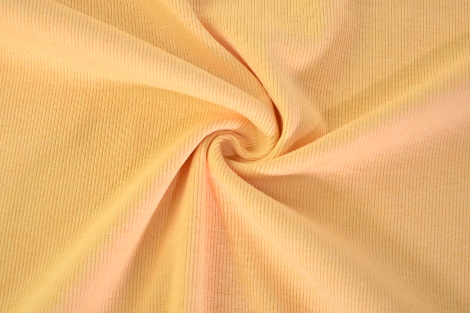 Rib Jersey – Licht oker melange
