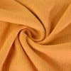 Rib jersey – Oker oranje