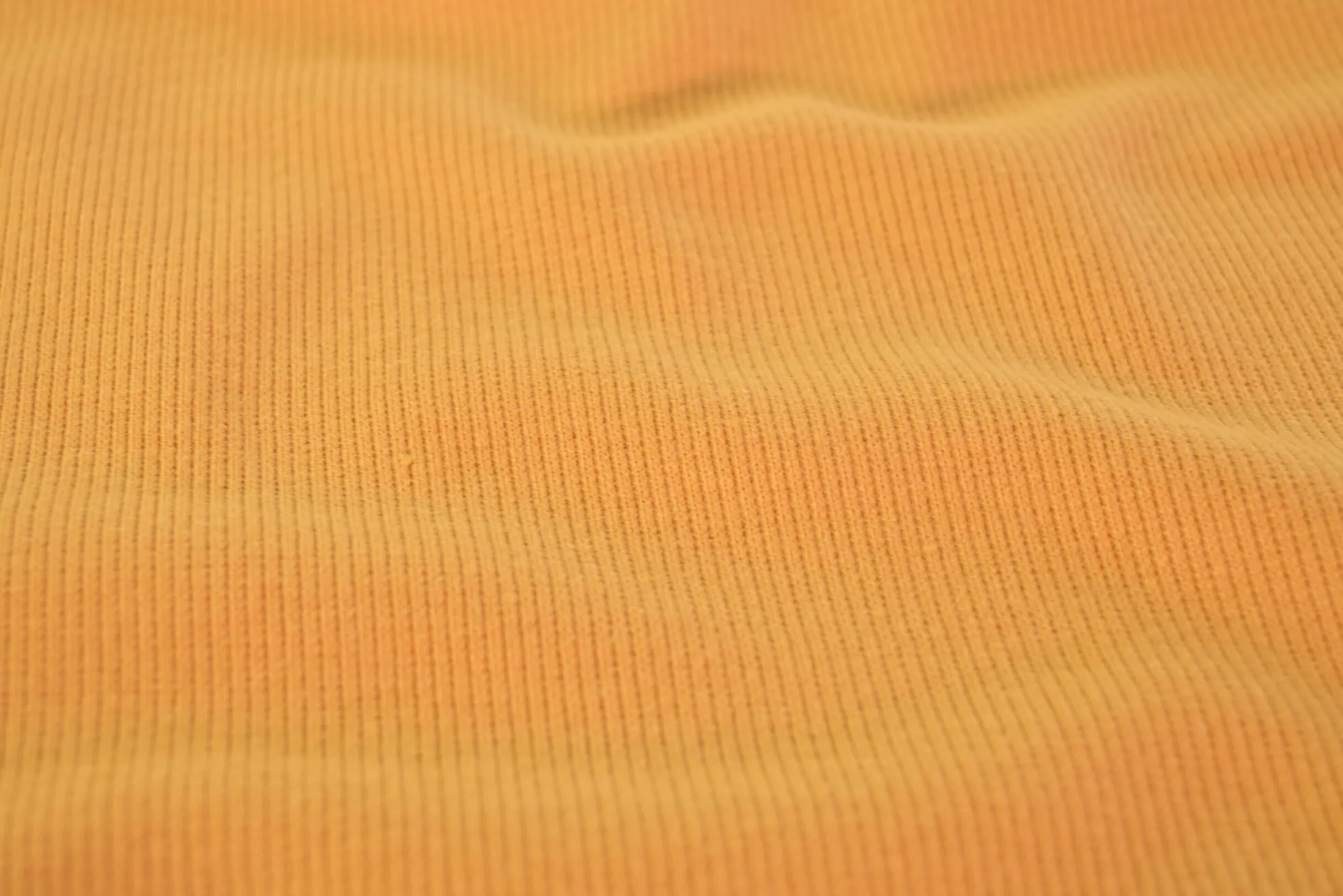 Rib jersey – Oker oranje