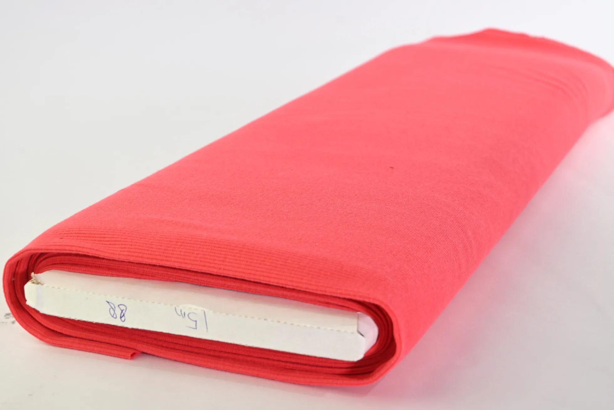 Rib jersey – Rood/roze