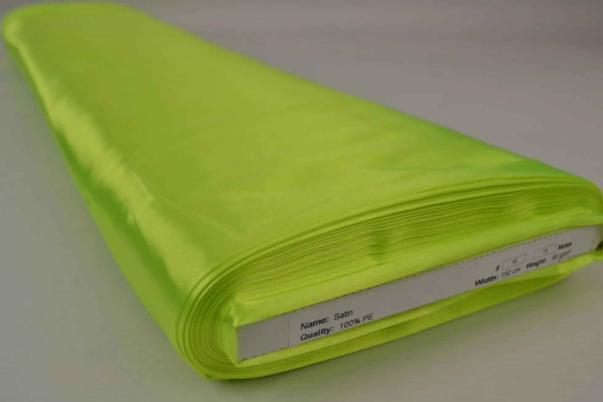 Satijn: Neon groen