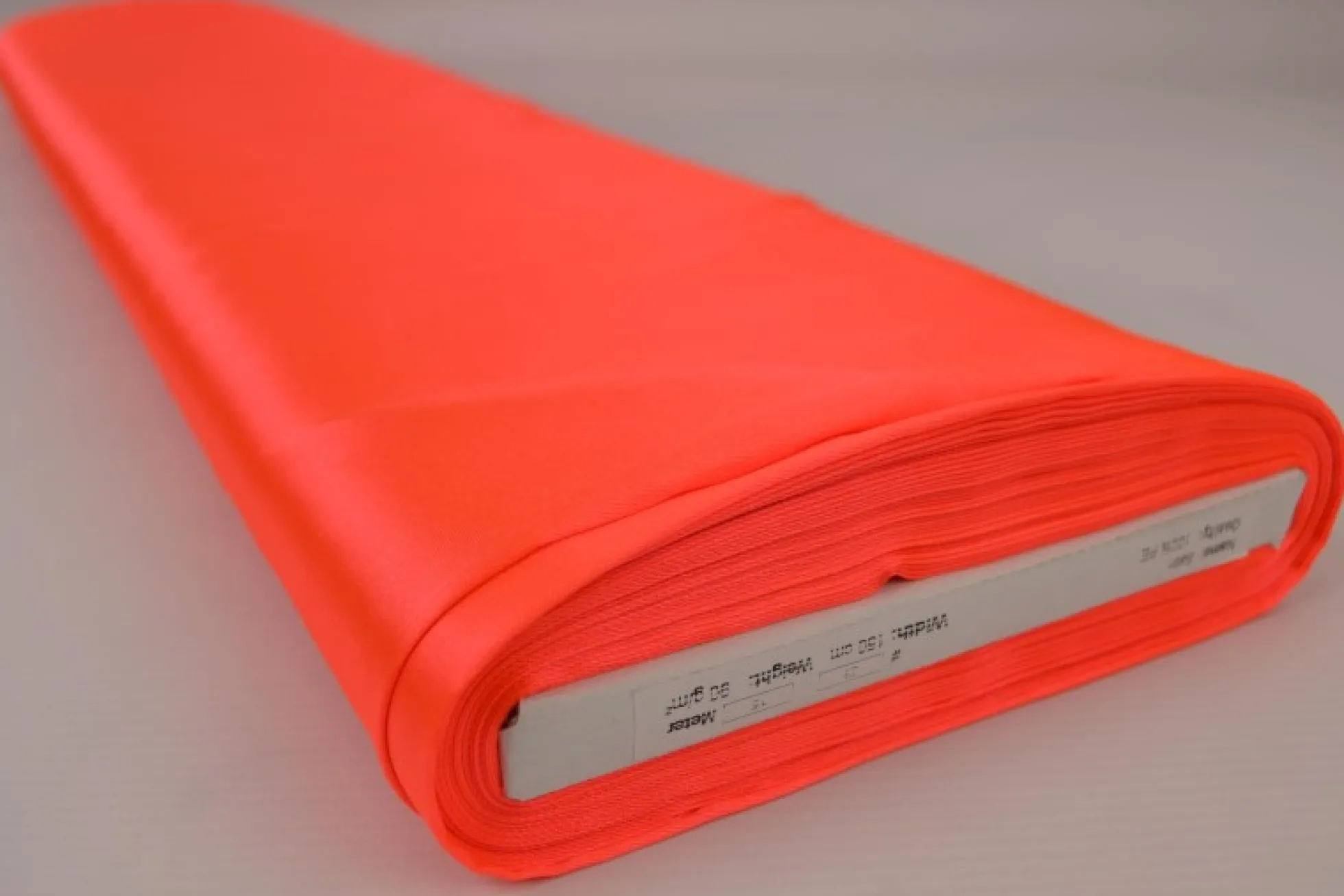 Satijn: Neon oranje