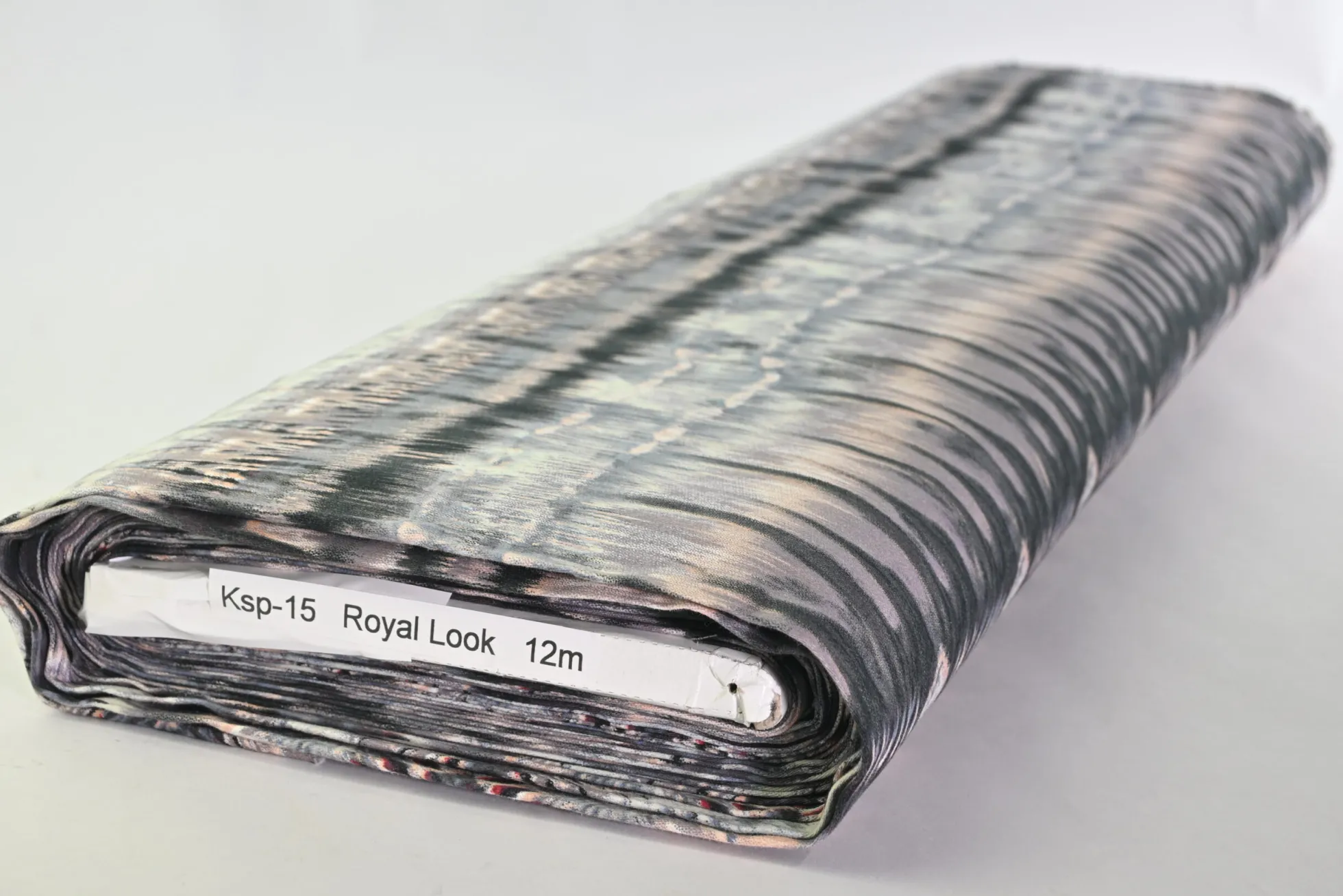 Stretch katoen – Aztec grey