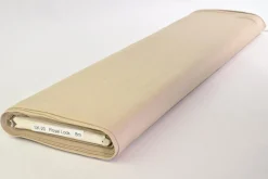 Stretch katoen – Beige / zand met fijne wafelstructuur