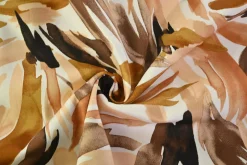 Stretch katoen – Brush caramel