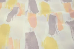 Stretch katoen – Brushstroke pastel