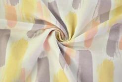 Stretch katoen – Brushstroke pastel