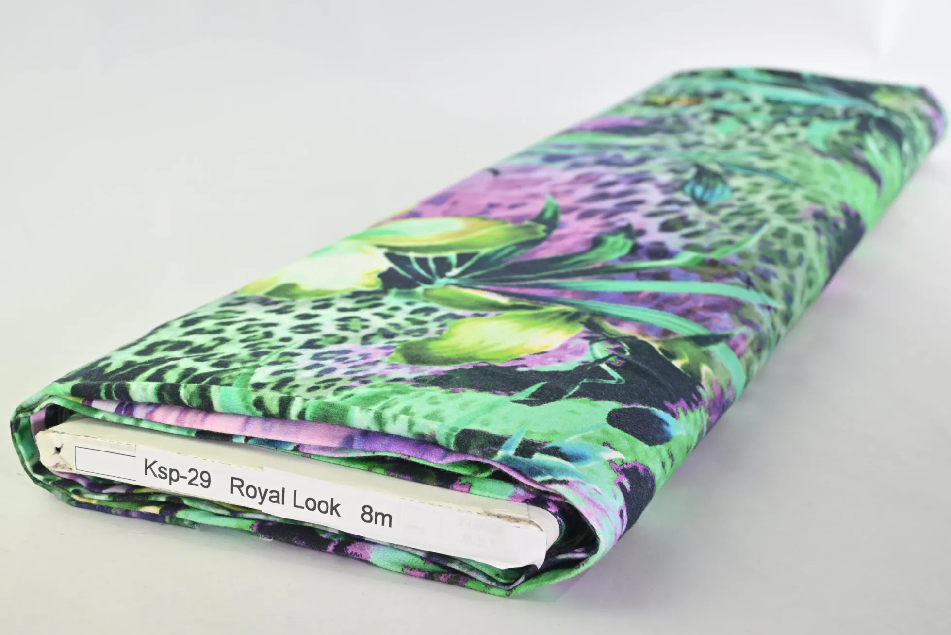 Stretch katoen – Colorful jungle