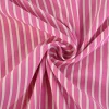 Stretch katoen gestreept – Roze & wit