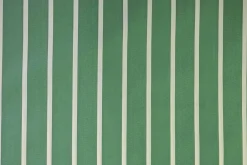 Stretch katoen gestreept – Wit & groen