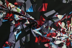 Stretch katoen – Graphic motion