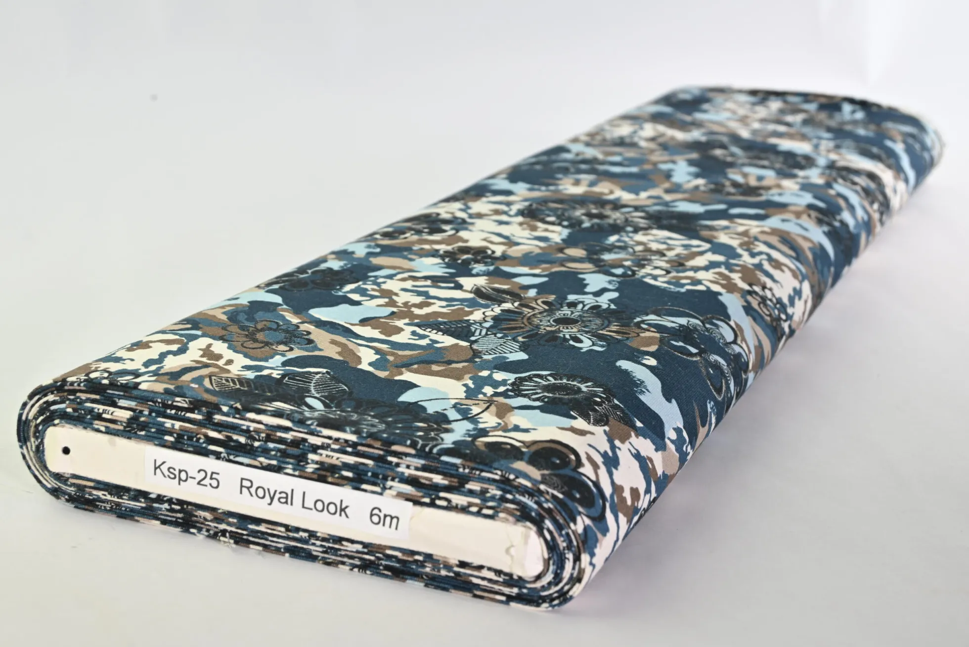 Stretch katoen – Navy art