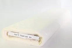Stretch katoen – Off-white jacquard
