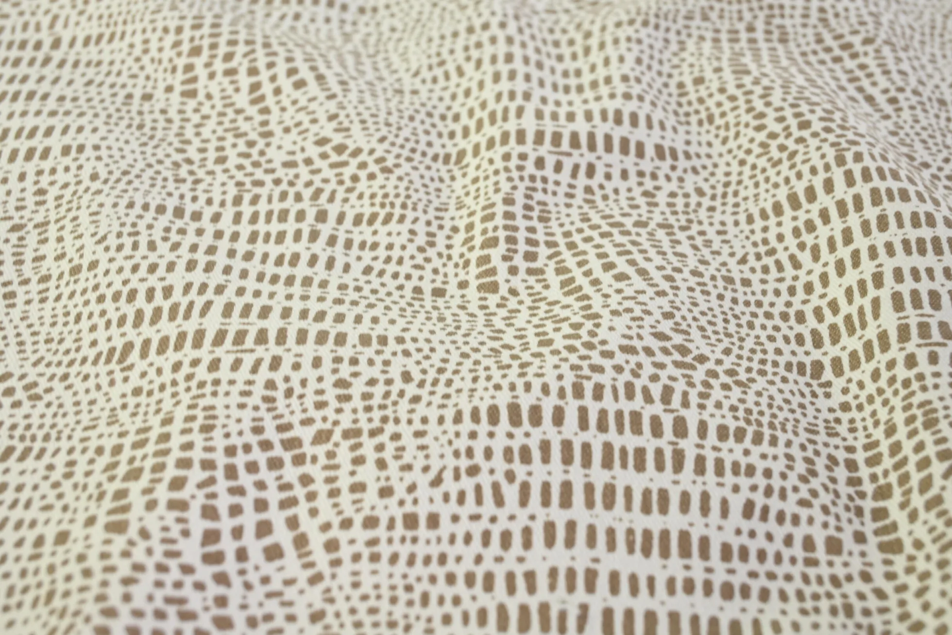 Stretch katoen – Python taupe