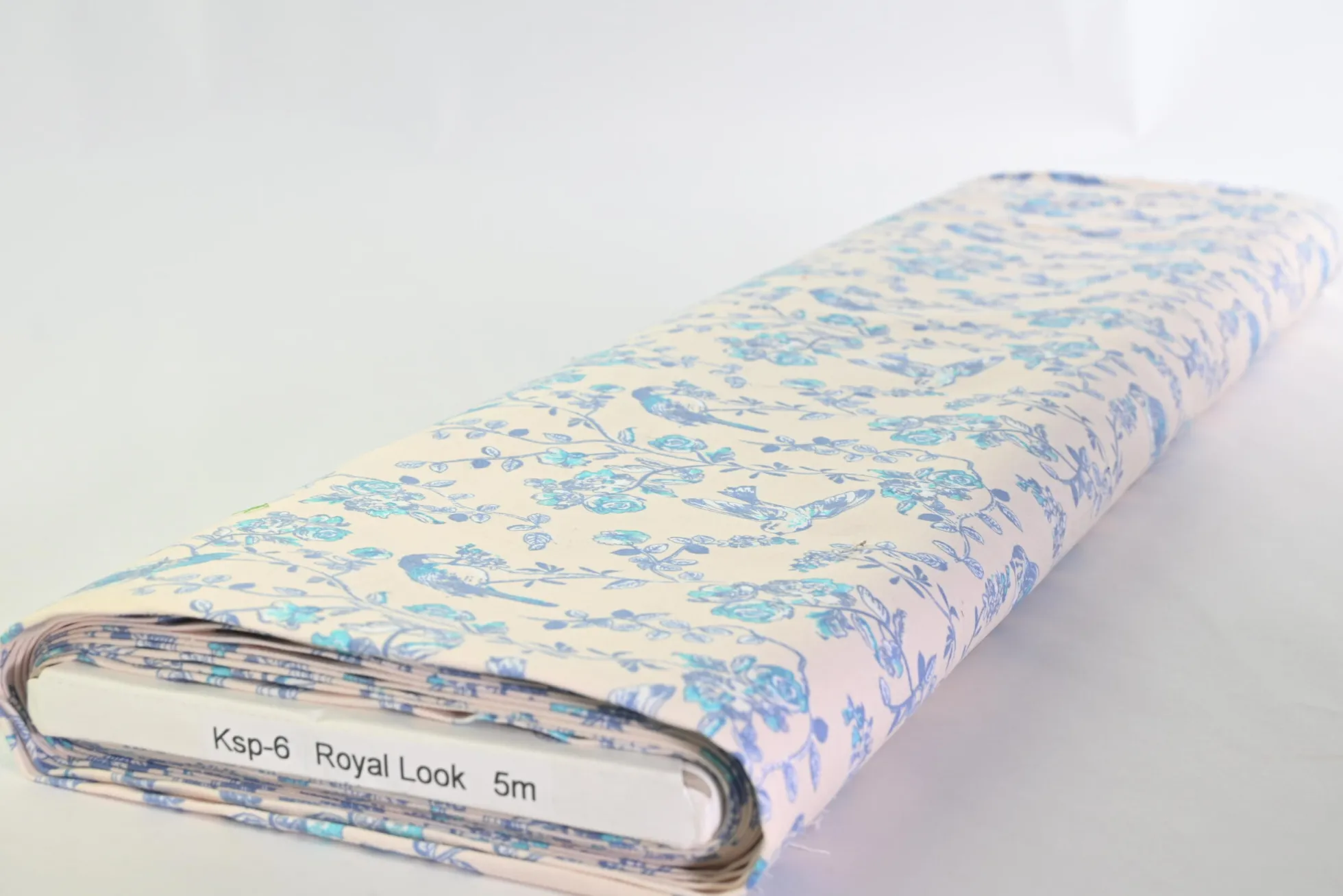 Stretch katoen – Roses & birds Milliblu’s