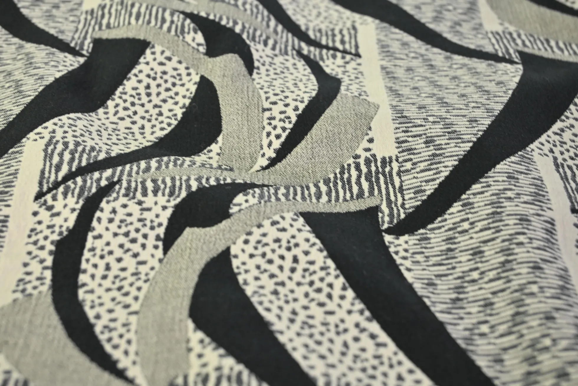 Stretch katoen – Wavy jacquard