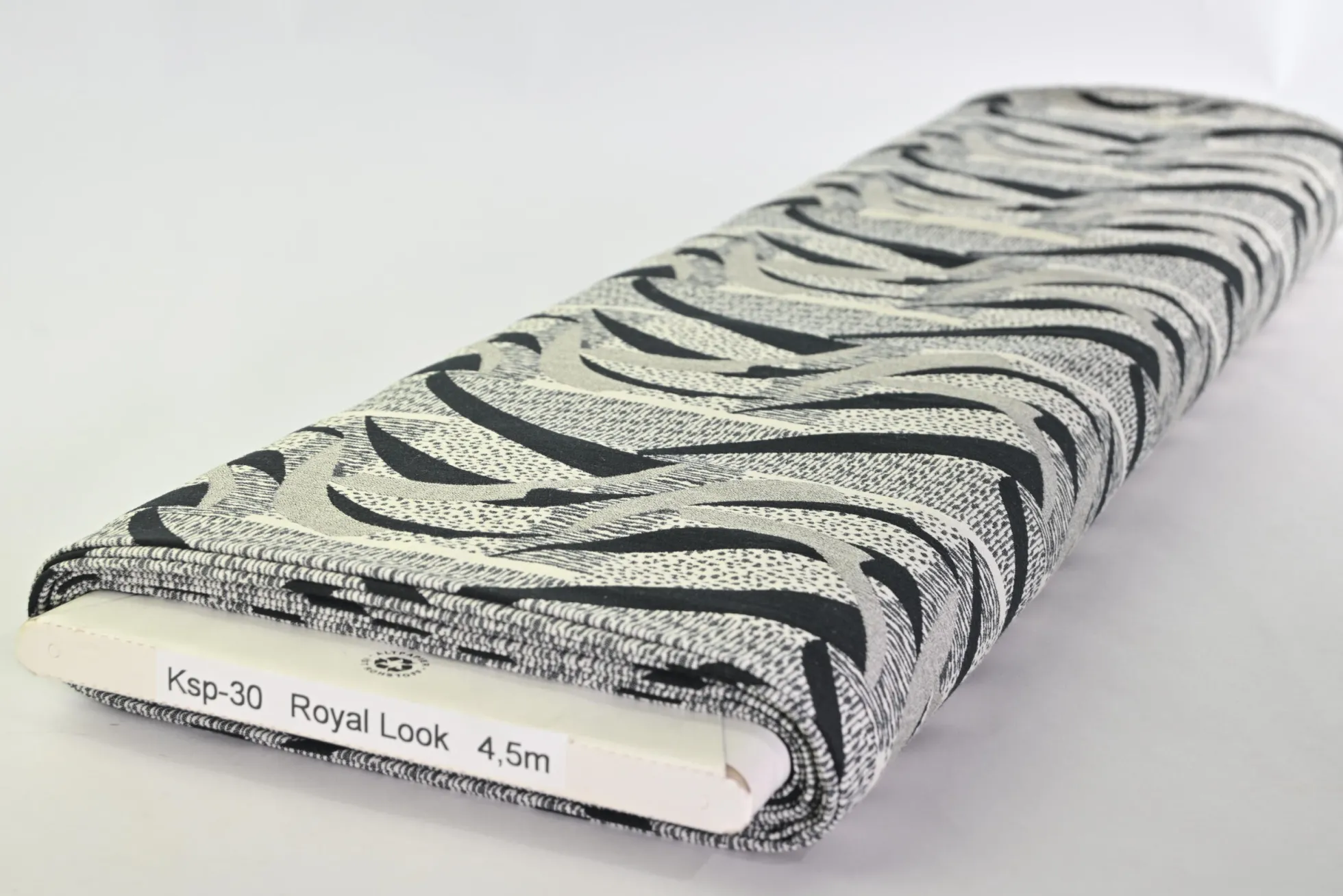 Stretch katoen – Wavy jacquard