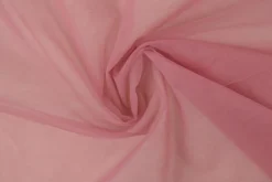 Stretch Tule: Donker oudroze
